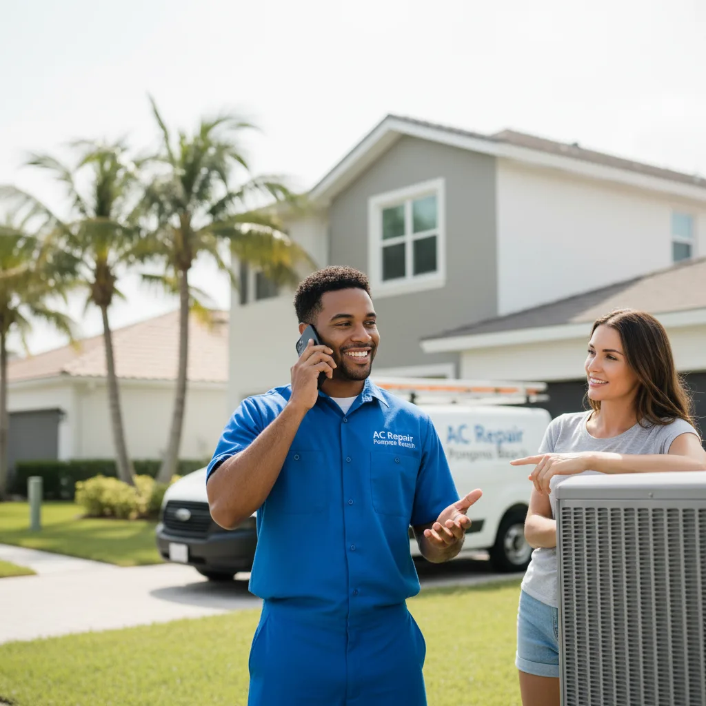 AC Repair Pompano Beach customer support in Newark